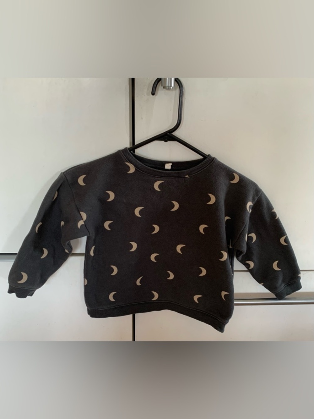 Organic Zoo Charcoal Midnight Sweatshirt Organic Cotton 4-5T